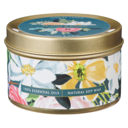 Be Still and Know Vetiver and Moss Scented Candle in Tin