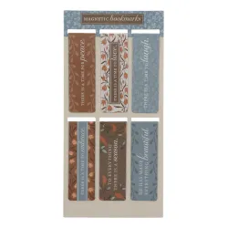 To Everything There Is a Season - Six-Piece Magnetic Bookmark Set