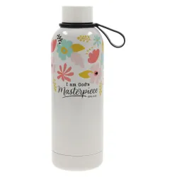 I am God's Masterpiece - Stainless Steel Water Bottle