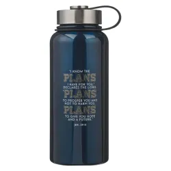 I Know the Plans I Have for You - Stainless Steel Water Bottle