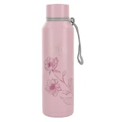 Be Joyful - Pink Stainless Steel Water Bottle