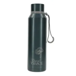 Grow in Grace - Green Stainless Steel Water Bottle