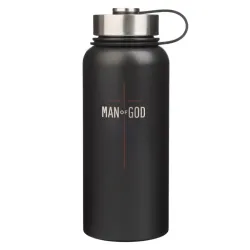 Man of God - Stainless Steel Water Bottle