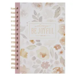 Be Joyful - Hardcover Wirebound Journal